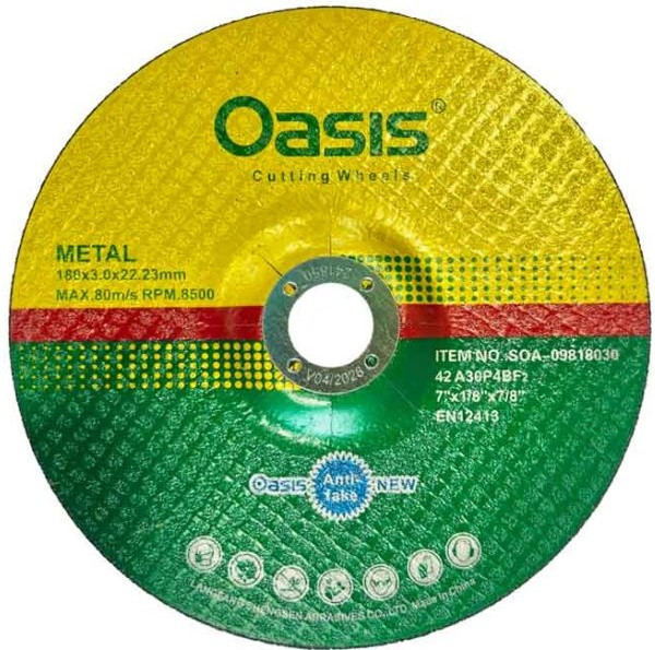 صفحه سنگ آهن بر اوسیس 180 OASIS