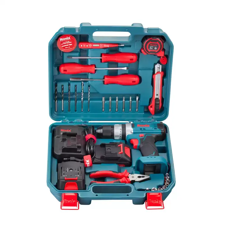 کیت دریل شارژی 16 ولت 33 پارچه رونیکس مدل RS-8615